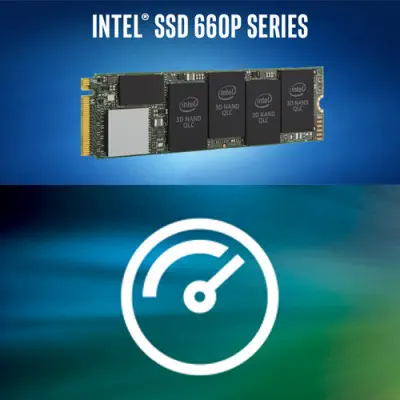 Intel 660P Series 1TB 1800MB/1800MB/s NVMe M.2 QLC SSD Disk