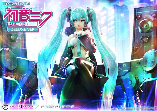お値段、約16万円！「初音ミク」スタチューのリアルな表情にキュン