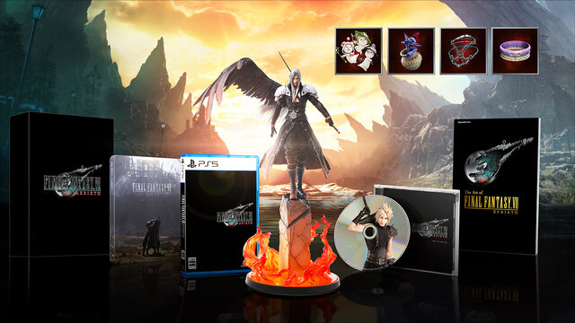 FF7リバース』予約情報解禁！限定版には「セフィロス」のスタティック