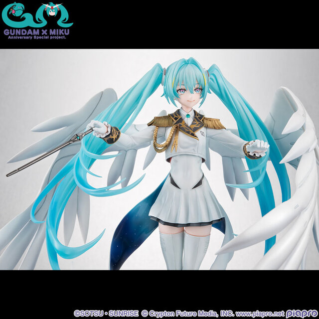 ウイングガンダムゼロ EW」モチーフの「初音ミク」フィギュアが再販