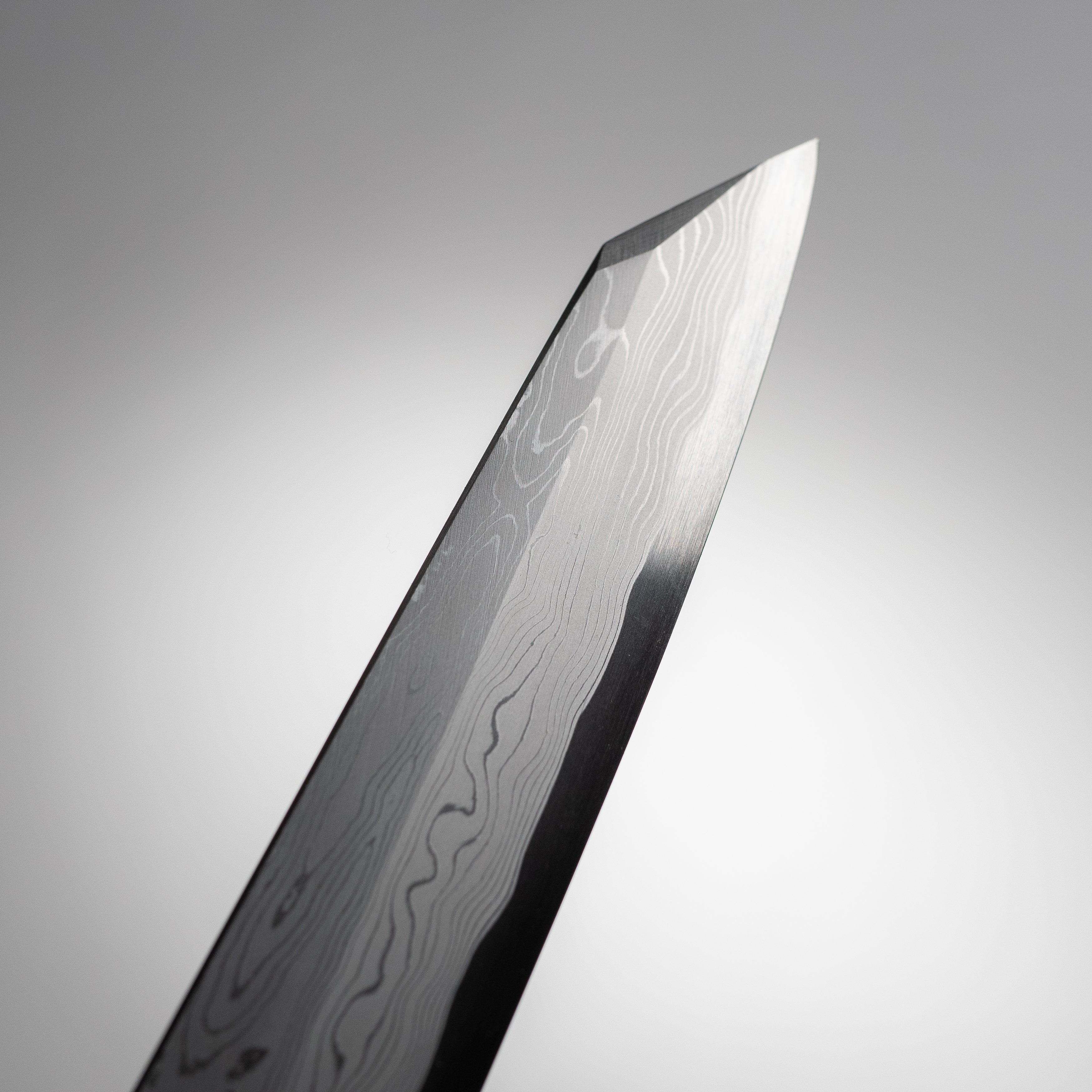 中川作 煌 青一鋼 墨流し 切付柳刃包丁 鞘付き – 堺一文字光秀