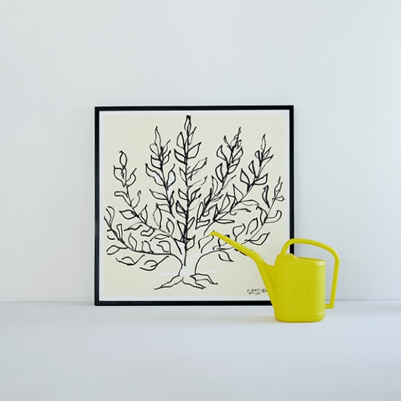 定番品】アンリ・マティス 「低木」ナチュラルフレーム｜ポスター