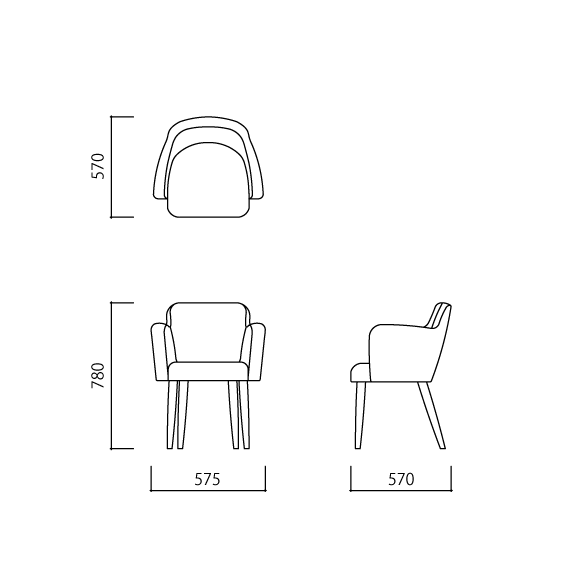 受注生産品】 LOVE-IT CHAIR｜リビング・ダイニングチェア｜IDEE SHOP