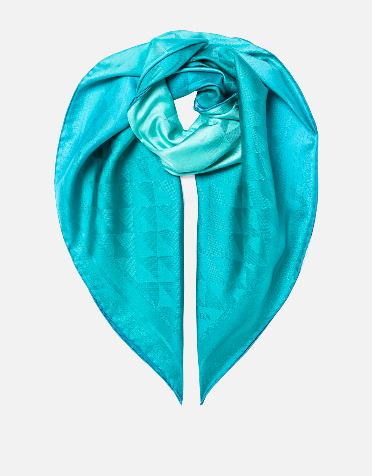 Prada プリントシルクツイルスカーフ (スカーフ) IFCHIC.COM