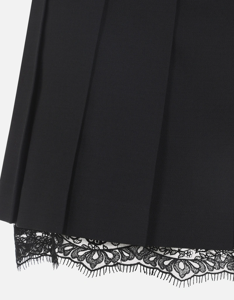 Acne Studios ミニプリーツウールスカート (すべての新品) IFCHIC.COM