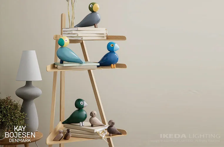 ソングバード カイ 木製フィギュア ｜ カイ・ボイスン デンマーク