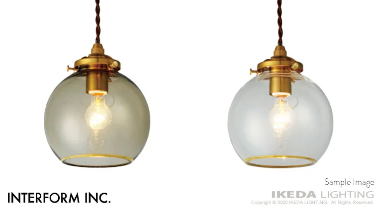 Pommery （グレー） ポメリー ペンダントライト ｜ インターフォルム