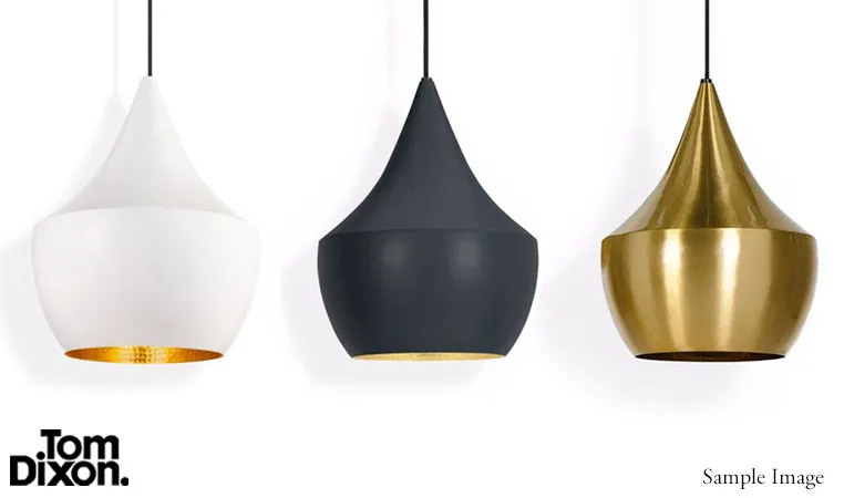 ビート ファット ペンダント LED（ブラック） ｜ TOM DIXON トム