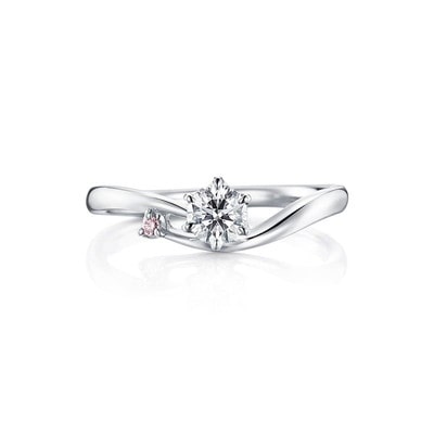 I-PRIMOオンラインショップ |スピカ(PinkDiamond)(プラチナ): 婚約指輪