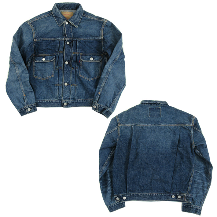 WAREHOUSE ウエアハウス 2ND-HAND デニムジャケット Lot 2002 ユーズド