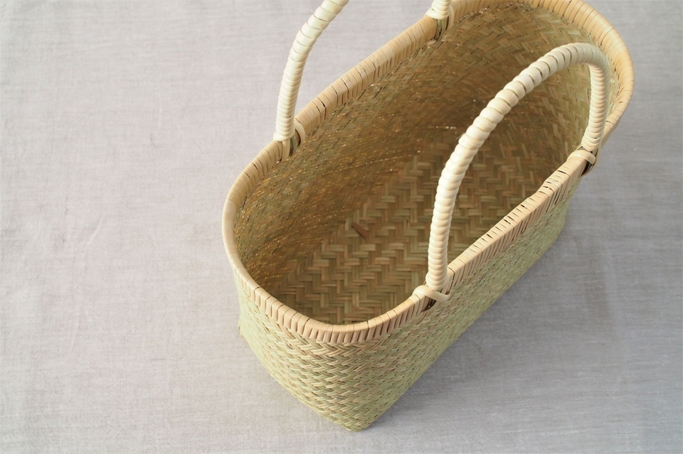篠竹の手提げかご - ウェブショップ - jokogumo - よこぐも