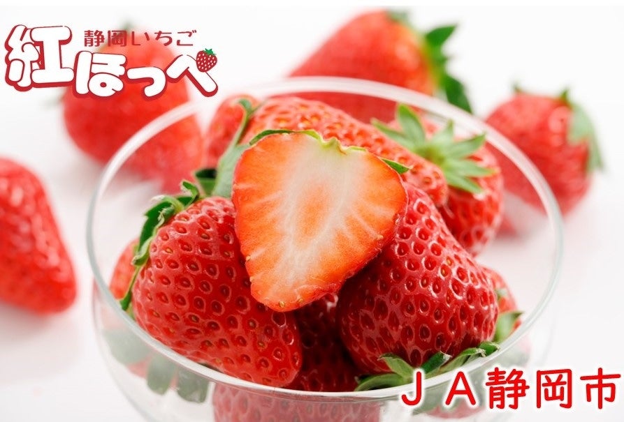 静岡いちご 紅ほっぺ 260g× 4パック入り JA静岡市: しずおか『手