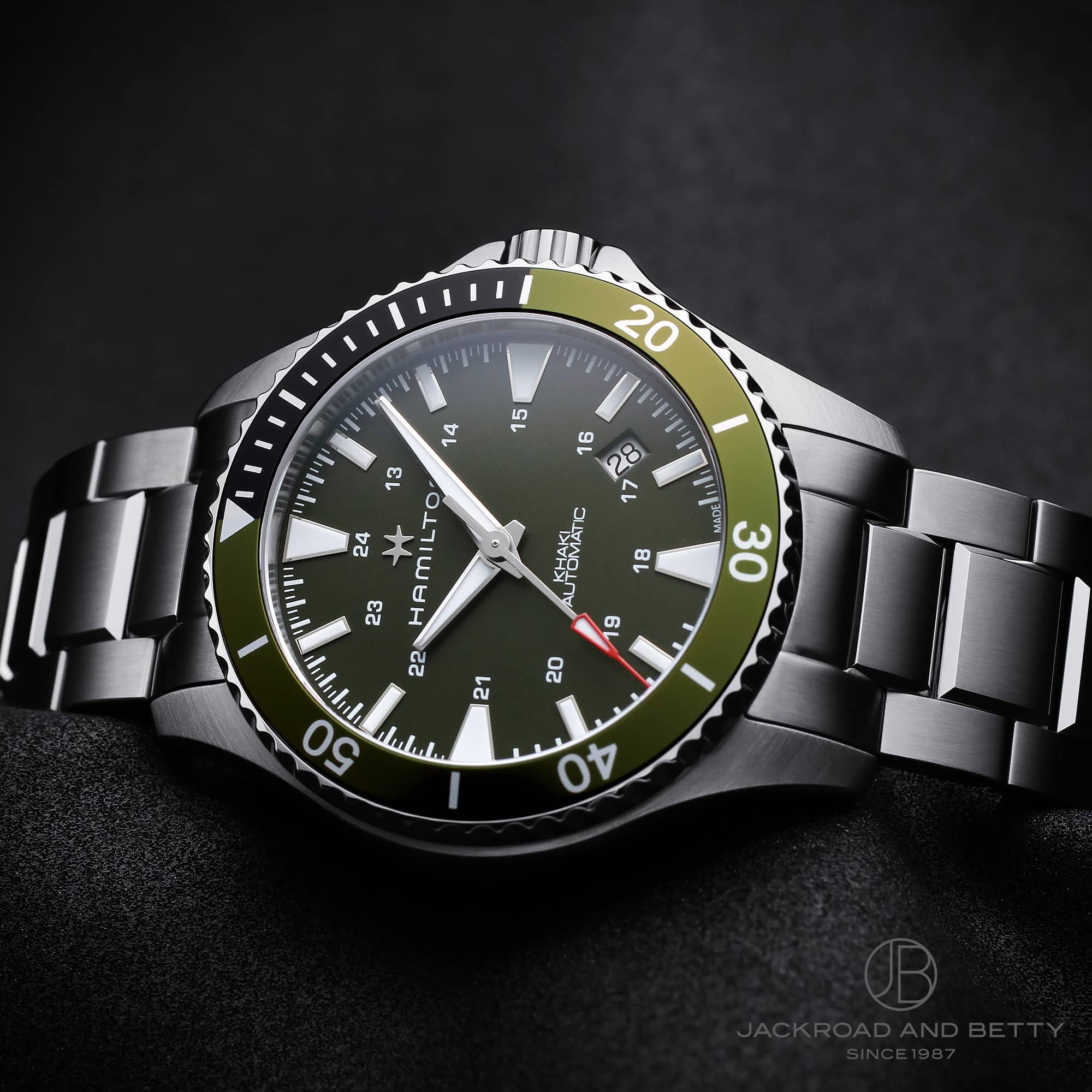 カーキ ネイビー スキューバ オート[H82375161] Khaki Navy Scuba Auto