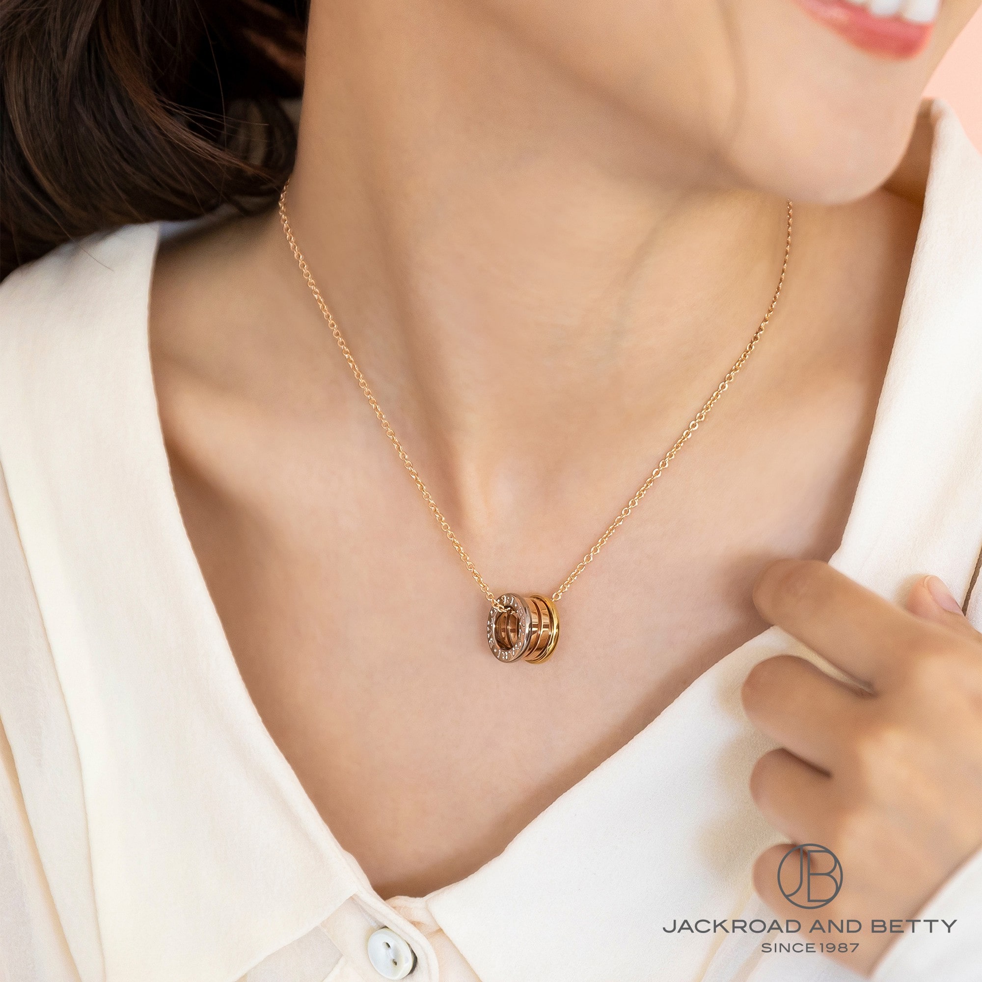 ビー・ゼロワン ネックレス[352397 CL857654] B.ZERO1 Necklace