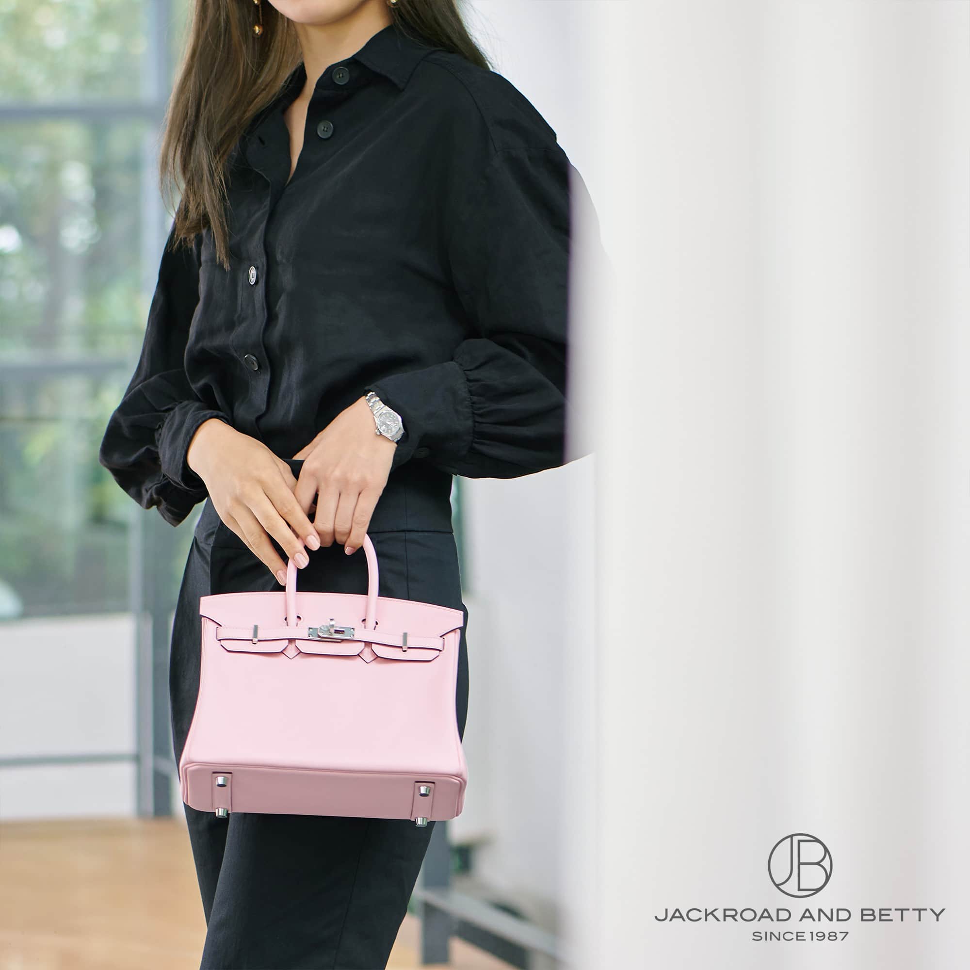 バーキン25 ローズサクラ ピンク[] birkin25 | エルメス 新品 バッグ