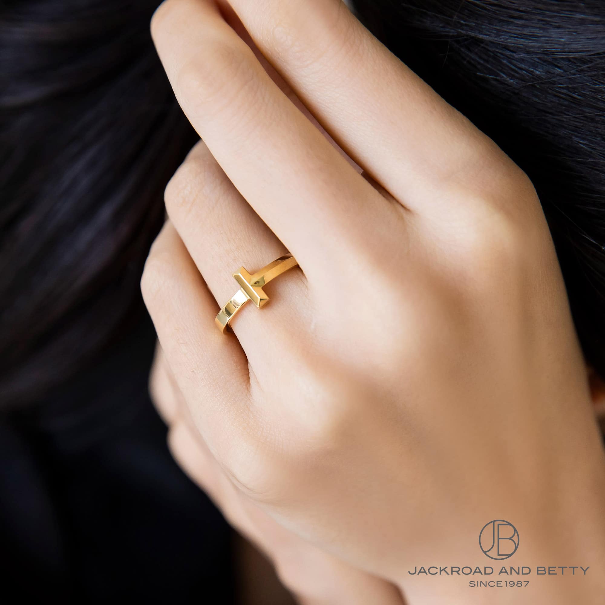 Tワン ナロー リング YG[67796896] T1 Narrow Ring | ティファニー