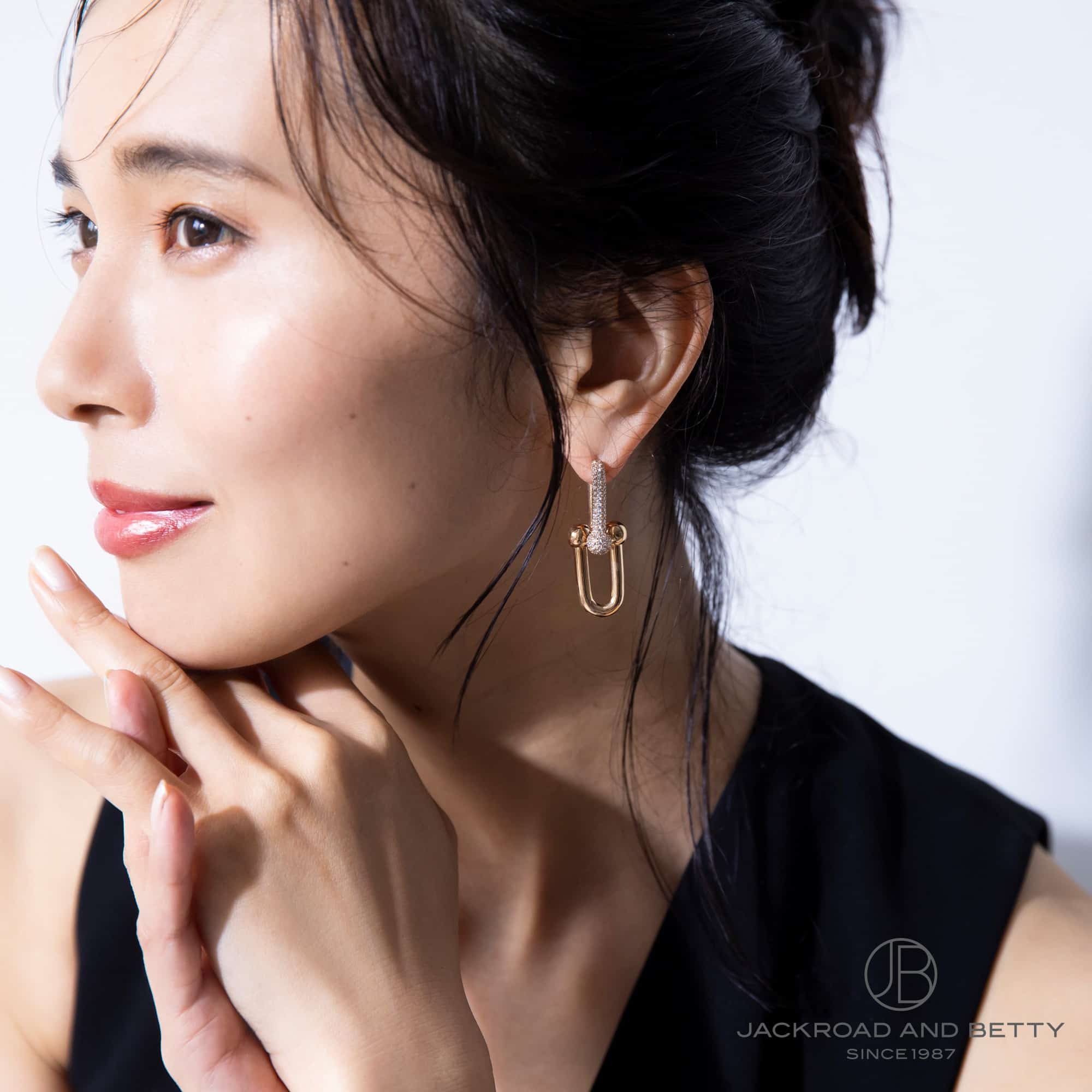 ハードウェア リンク ピアス パヴェダイヤ ラージ[68692520] HardWear