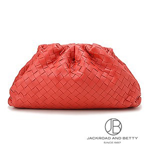 ポーチ クラッチ バッグ ブライトレッド 赤[576175 VCPP0 8937] Pouch