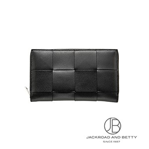 カセット ジップ アラウンド ウォレット ブラック 黒[649607 V47V1