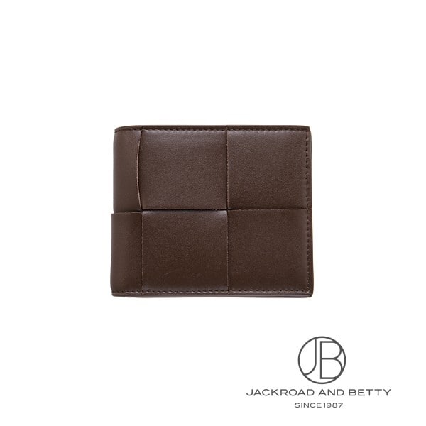 カセット 二つ折り ウォレット ブラウン[743004 VBWD2 2017] Cassette
