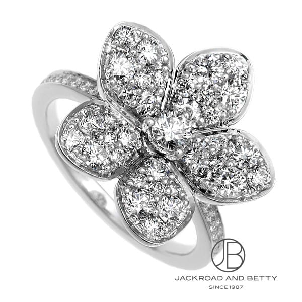 ワイルドフラワー ラージ パヴェダイヤモンド リング[RGR852] Wild