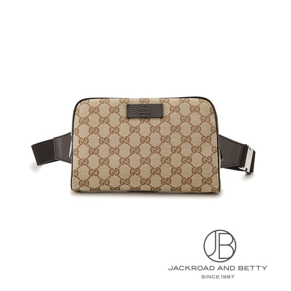 GG柄 ボディバック ウエストバッグ ベージュ[449174 KY9KN 9886] GG