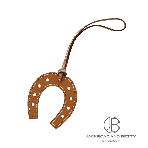 パドック・ホースシュー チャーム 馬蹄型 ナチュラルサブレ ブラウン