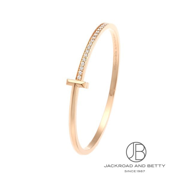 Tワン ナロー ダイヤモンド ヒンジ バングル S RG[68315751] T1 Narrow