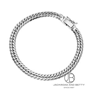 PT850 6面 ダブル 20g 18cm ブレスレット プラチナ 造幣局刻印有り