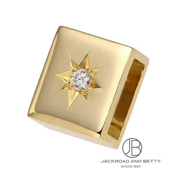 K18 ダイヤモンド ビーズ ペンダントトップ[] K18 Diamonds Beads