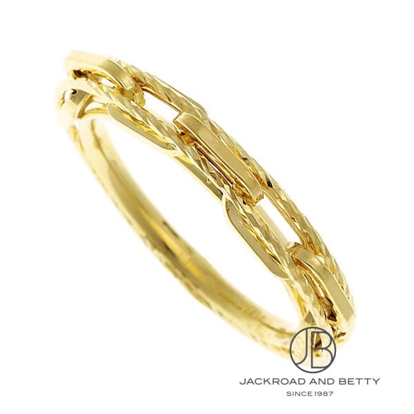 K18 チェーン デザイン リング[ARD154] K18 Chain Design Ring | ノー