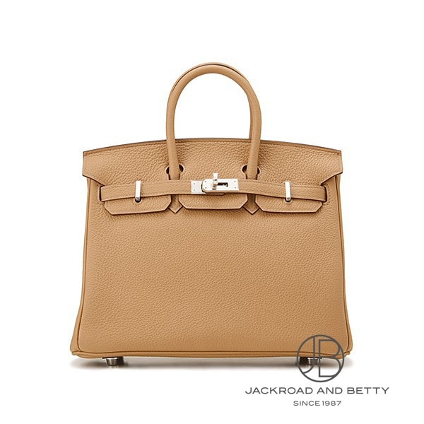 バーキン25 ビスキュイ ブラウン[H041344CK4B] Birkin25 Biscuit