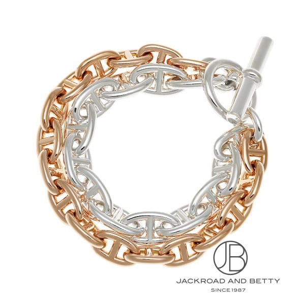 シェーヌ・ダンクル ブレスレット ダブル GM13コマ MM17コマ