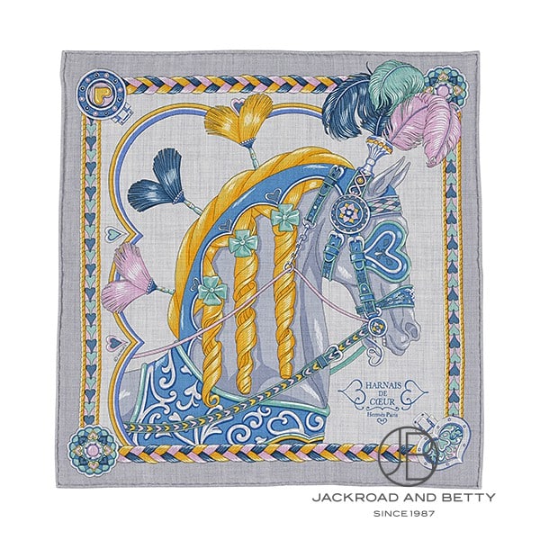 カレ ガヴロッシュ45 アルネ・ドゥ・クール グレー[H744173S 12] Carre