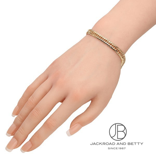 K18 14面 トリプル 20g 20cm ブレスレット 造幣局刻印有り[] Kihei