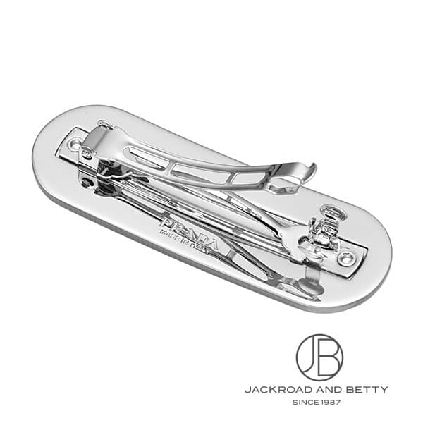 メタル ヘアクリップ[1IF022_2BA6_F0002] Metal Hair Clip | プラダ