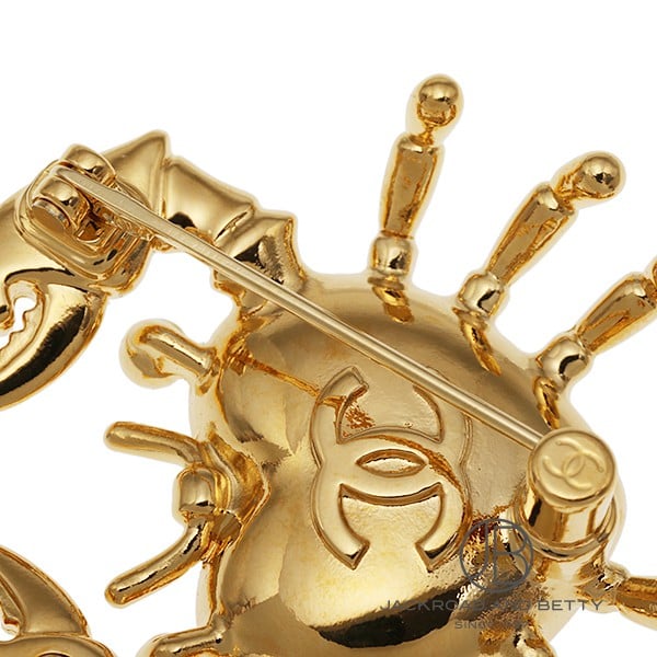 ココマーク クラブ ブローチ[ABF068 B19292] Cocomark Crab Brooch