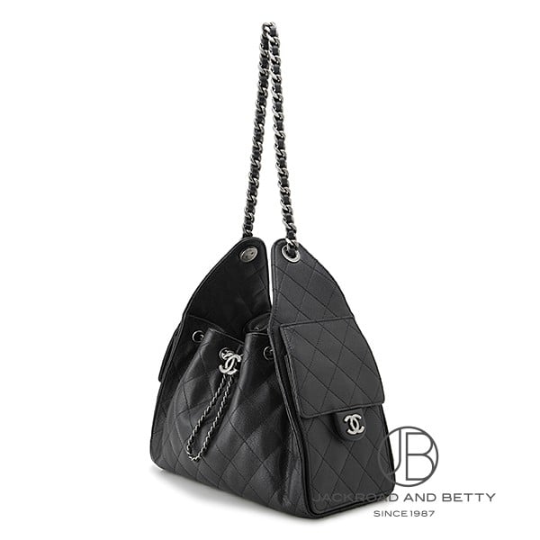 CHANEL 25 スモール ハンドバッグ ブラック 黒[AS5293 B22713 94305