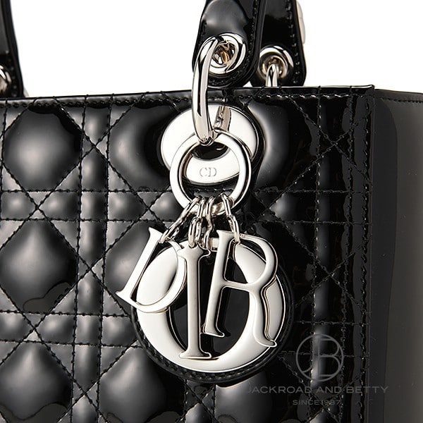 レディ ディオール バッグ ミディアム ブラック 黒[M0565PWCB_M900