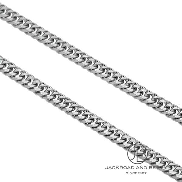 PT850 6面 ダブル 10g 45cm ネックレス プラチナ 造幣局刻印有り