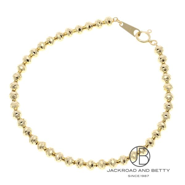 K18 カット ボール チェーン ブレスレット[] K18 Cut Ball Chain