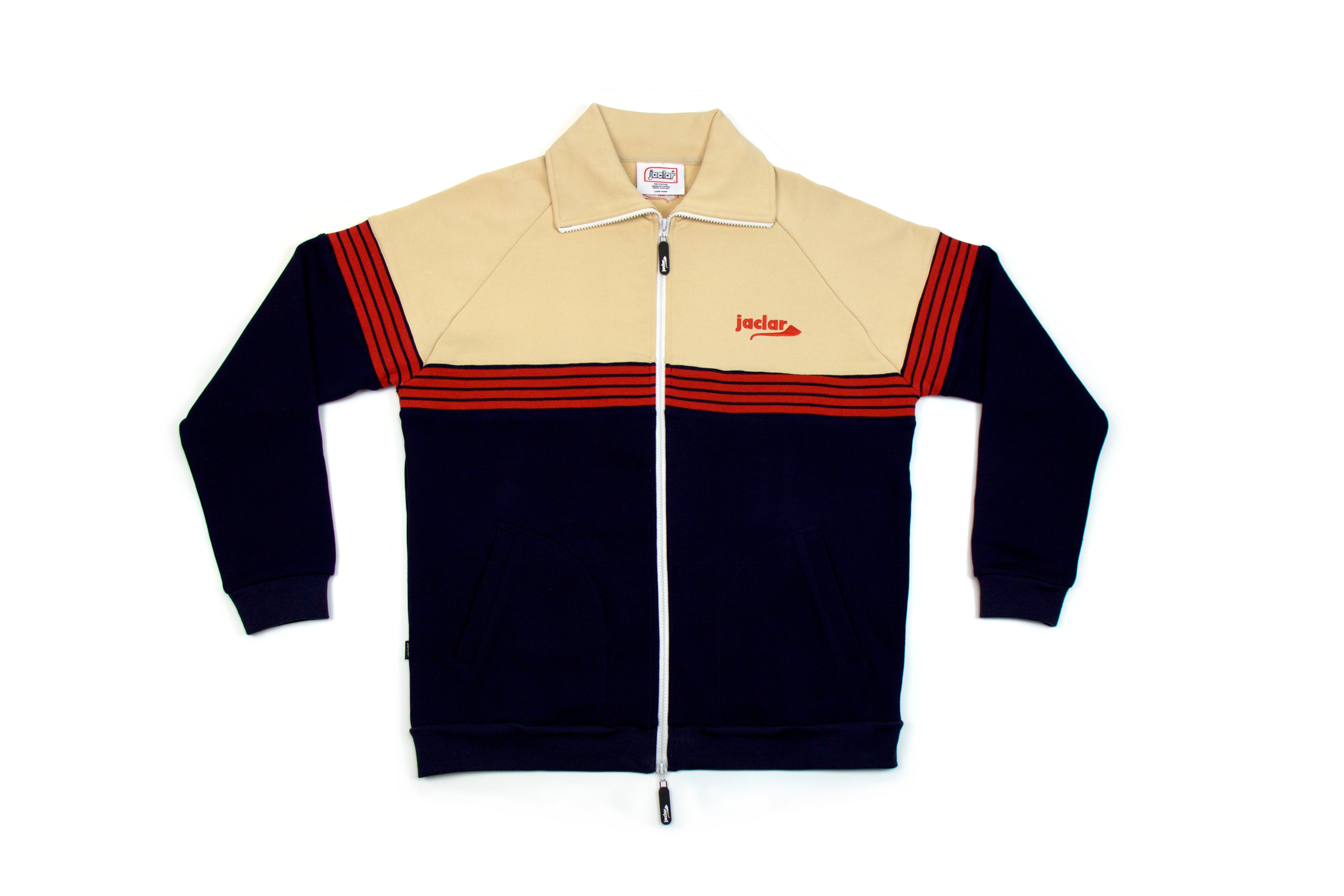 RETRO TRACK JACKET NAVY / KHAKI – jaclarusa