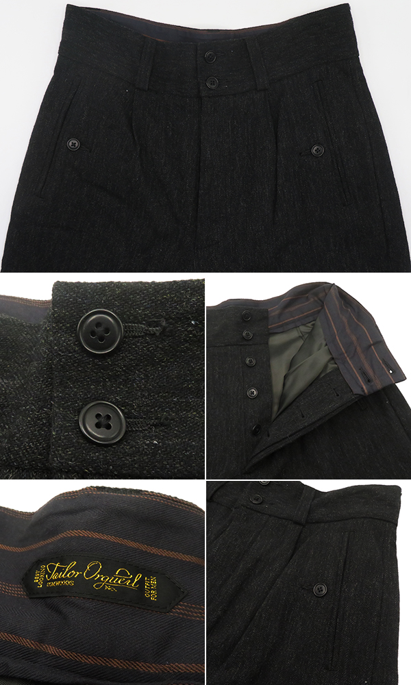 ORGUEIL オルゲイユ ウールサージ|ハンティングパンツ『Classic Wool