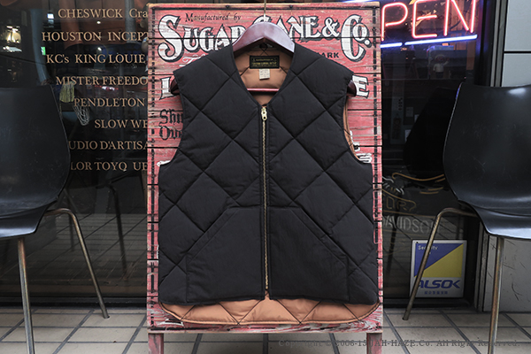 CUSHMAN クッシュマン ロクヨンクロス|ダウンベスト『C/N CLOTH DOWN