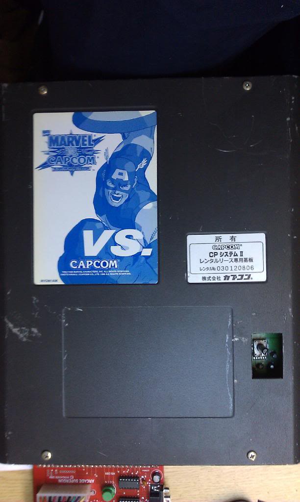 Single unit black CPS2 Marvel vs Capcom – JAMMArcade.net