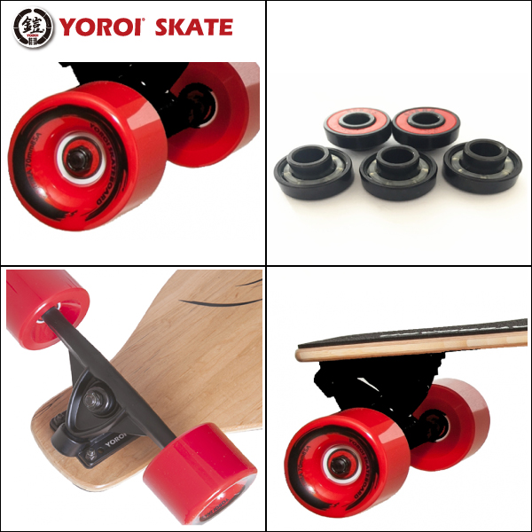 送料無料】 YOROI SKATEBOARD RYUⅡ 38 WAVER TRUCKモデル ヨロイ