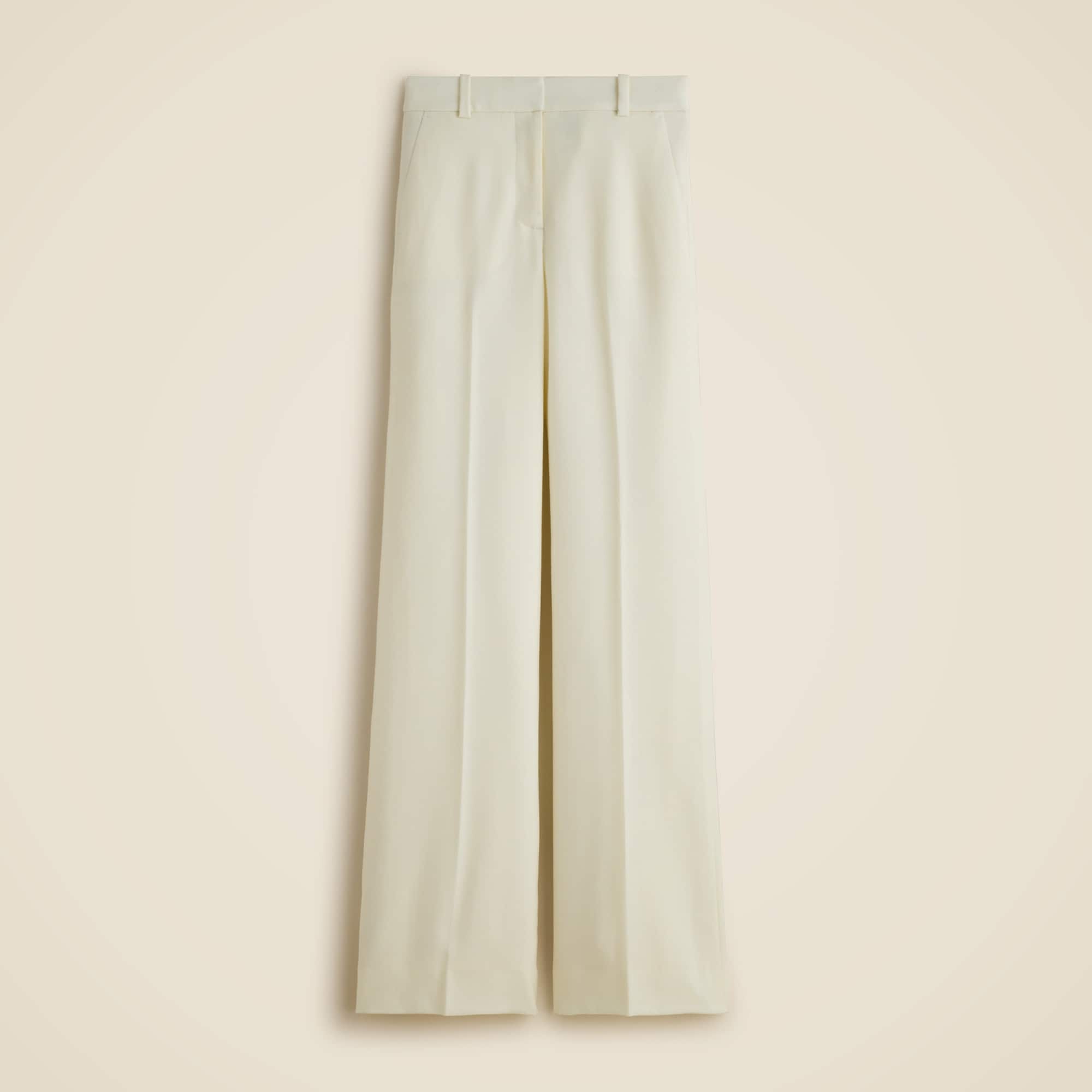 Carolina Pant In Wool-blend Flannel For Women | J.Crew