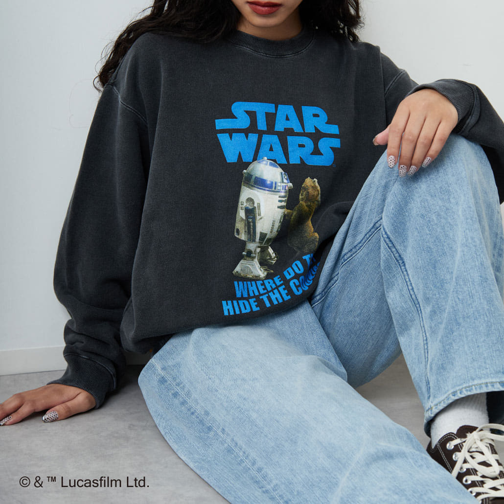 映画『STAR WARS』の人気別注スウェットが登場！｜JEANS FACTORY