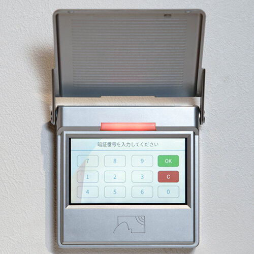 カード機能付液晶タッチキー CB-CLK(10NFC)A／認証端末／株式会社JEI