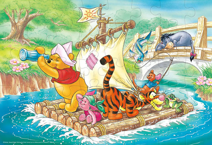 TEN-DK40-378 ディズニー いかだあそび 40ピース テンヨー の商品詳細